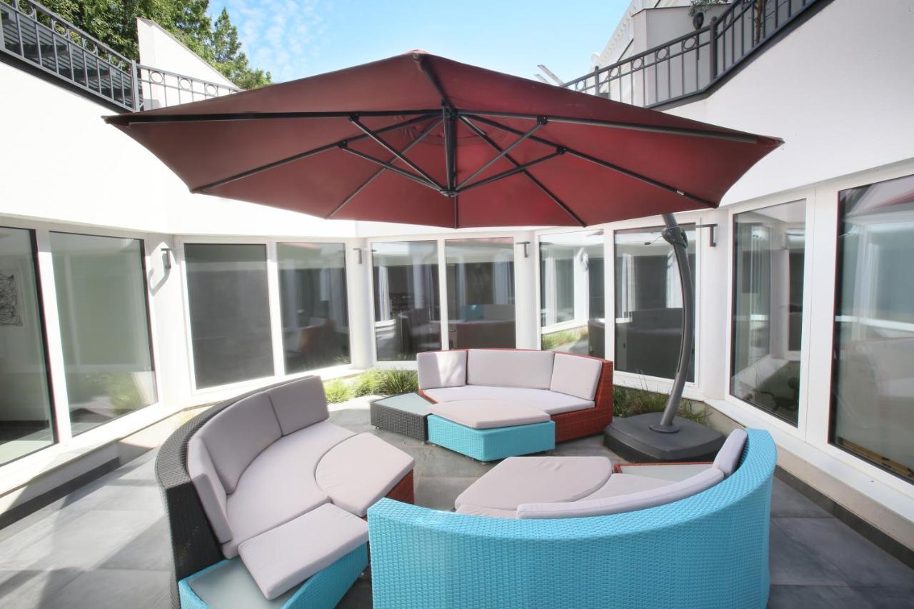 ניוסדיל אם סי 25H Spa-Residenz Best Sleep Privat Garden & Pools מראה חיצוני תמונה